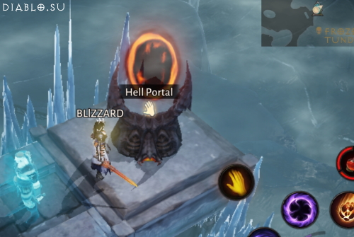 Вход в Адский Портал (Hell Portal)