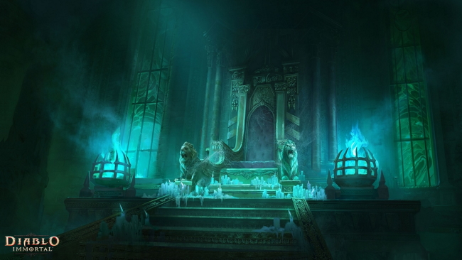 Загрузочный экран Разлом Безумного Короля - Diablo Immortal