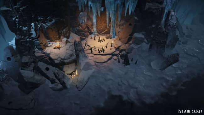 Diablo Immortal - локация Замерзшая Тундра (Frozen Tundra)