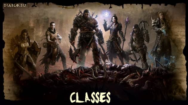 Игровые классы в играх Diablo